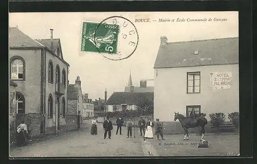 AK Boucé, Mairie et École Communale de Garcons
