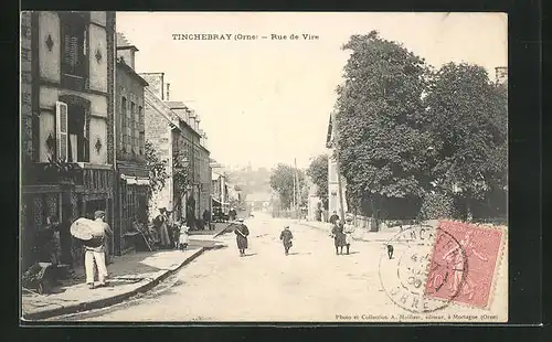 AK Tinchebray, Rue de Vire
