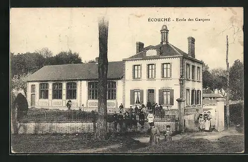 AK Écouché, Ecole des Garcons