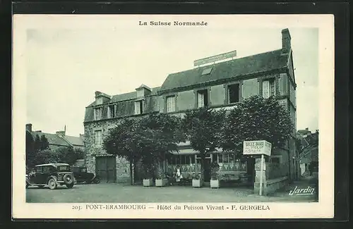 AK Pont-Erambourg, Hôtel du Poisson Vivant