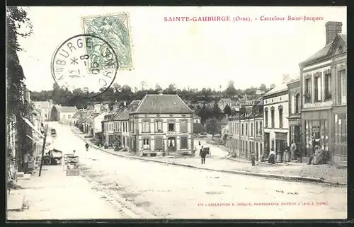 AK Sainte-Gauburge, Carrefour Saint-Jacques