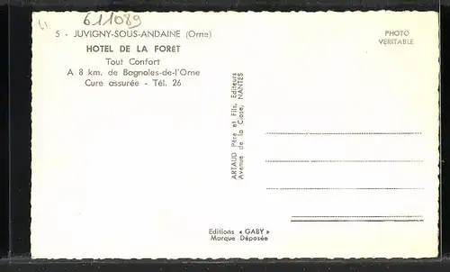 AK Juvigny-sous-Andaine, Hotel de la Foret