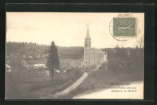 AK Les Tourailles, Vue Générale