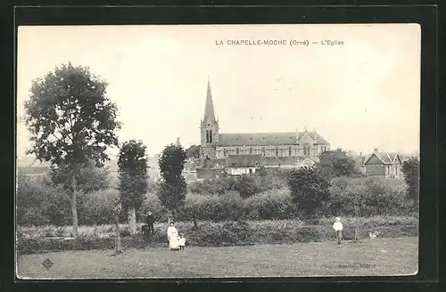 AK La Chapelle-Moche, l'Eglise