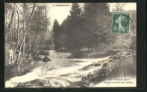 AK Céaucé, Moulin et Pont de Crinals