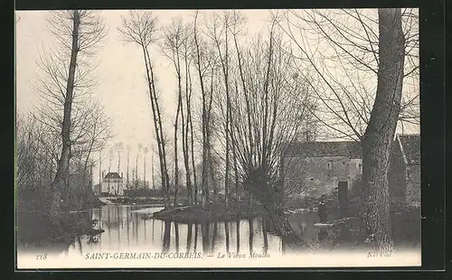 AK Saint-Germain-du-Corbeis, le Vieux Moulin