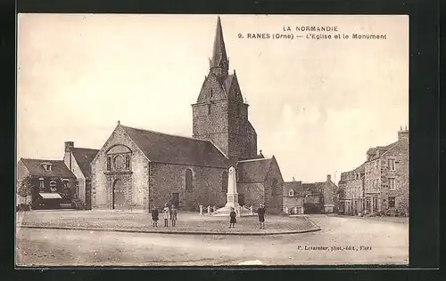 AK Ranes, L`Eglise et le Monument