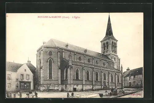AK Moulins-la-Marche, L`Eglise