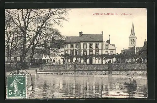 AK Moulins-la-Marche, L`Abreuvoir