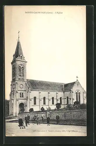 AK Sainte-Gauburge, l'Eglise