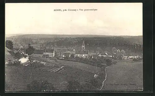 AK Armes, Vue panoramique, Ortsansicht