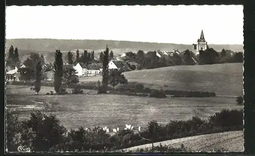 AK Suilly-la-Tour, Vue d`ensemble, Route de Sancerre