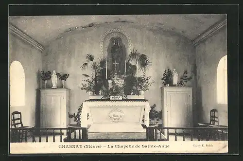 AK Chasnay, La Chapelle de Sainte-Anne