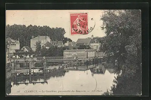 AK Clamecy, Le Gauthier, Passerelle du Beuvron