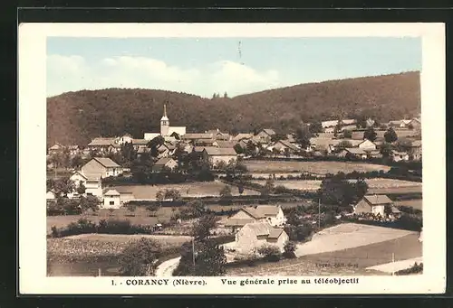 AK Corancy, Vue générale prise au téléobjectif