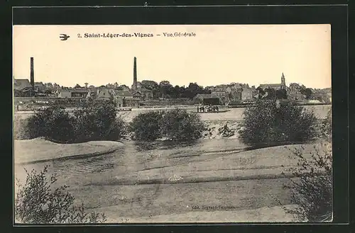 AK Saint-Léger-des-Vignes, Vue Générale