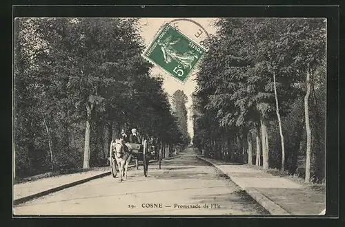 AK Cosne, Promenade de l'Ile