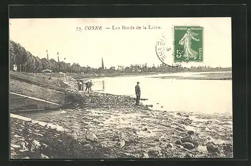 AK Cosne, les Bords de la Loire