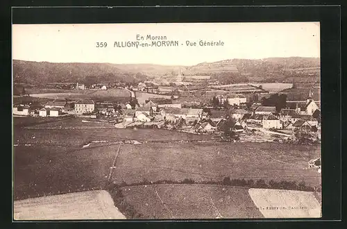 AK Alligny-en-Morvan, Vue Generale