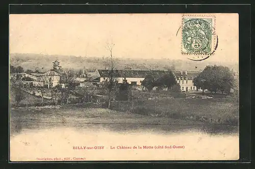 AK Billy-sur-Oisy, Le Chateau de la Motte