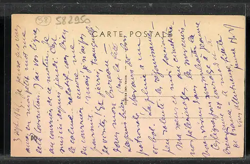 AK Dornes, Route de Lucenay