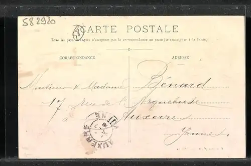 AK Dornecy, Vue générale, prise de Montmarin