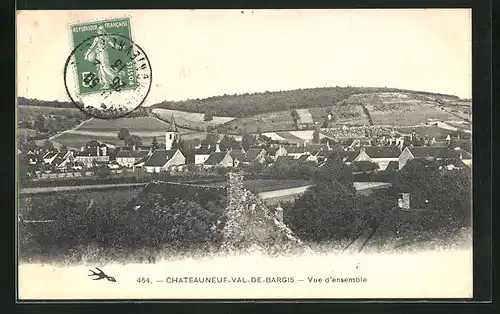 AK Chateauneuf-Val-de-Bargis, Vue d`ensemble