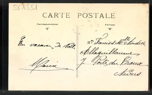 AK Chateauneuf-Val-de-Bargis, Vue d`ensemble