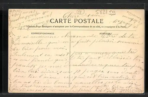 AK Corbigny, La Promenade, cote Est
