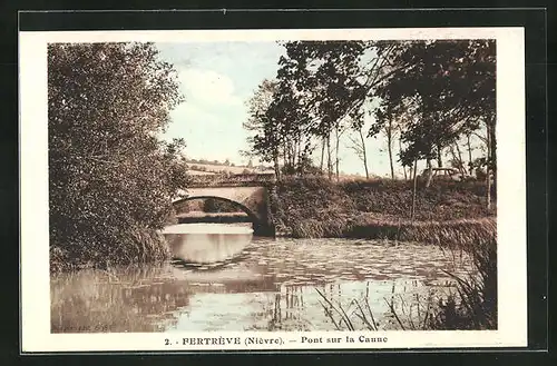 AK Fertréve, Pont sur la Canne