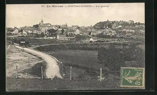 AK Chateau-Chinon, Vue générale