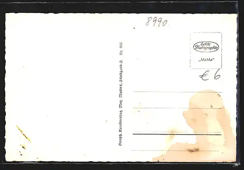 AK Lindau i. Bodensee, Cavazzen mit alter Hauptwache und Neptunbrunnen (Heimatmuseum)