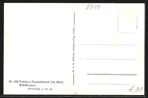 AK Wildflecken / Rhön, Gesamtansicht