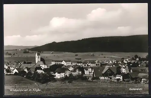 AK Wildpoldsried, Ostansicht der Ortschaft