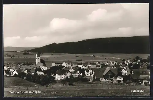 AK Wildpoldsried, Ostansicht der Ortschaft