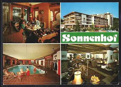 AK Waldachtal /Schwarzwald, Hotel Pension Sonnenhof