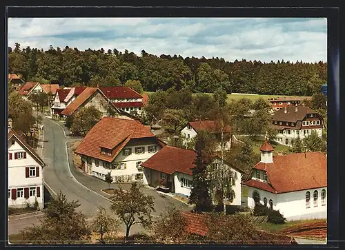 AK Kälberbronn bei Freudenstadt, Gasthof und Pension zum Schwanen