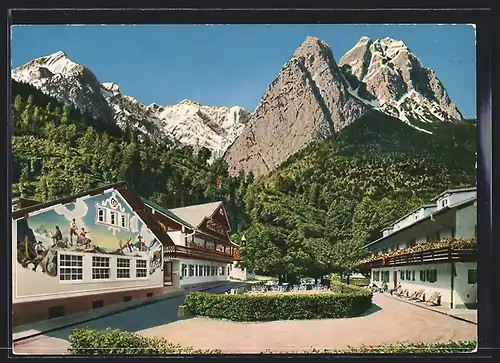 AK Hammersbach, Am Hotel Höllentalklamm