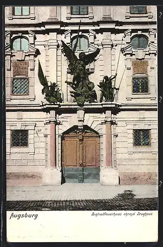AK Augsburg, Zentralfeuerhaus ehemaliges Zeughaus