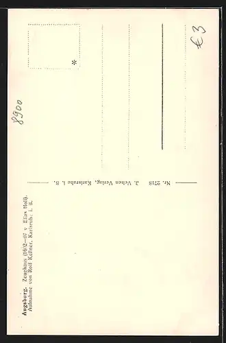 AK Augsburg, Zeughaus