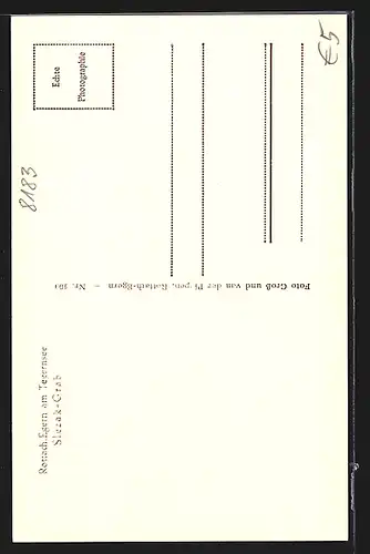 AK Rottach-Egern am Tegernsee, Slezak-Grab