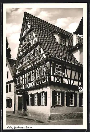 AK Calw, Gasthaus zum Bären