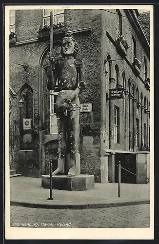 AK Brandenburg /Havel, der Roland