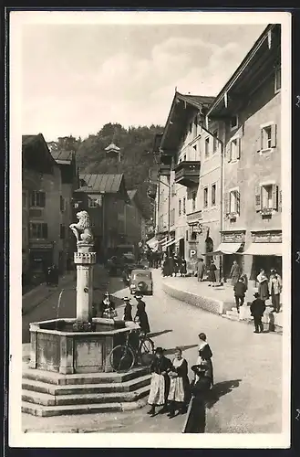 AK Berchtesgaden, Marktplatz