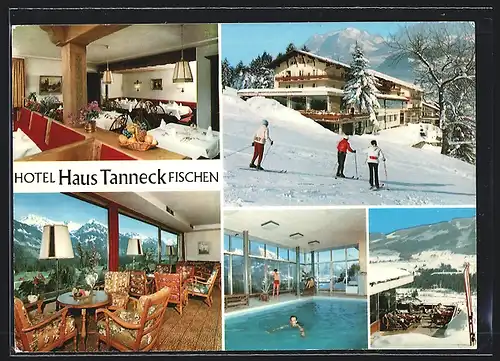 AK Fischen, Hotel Haus Tanneck, Winterlandschaft