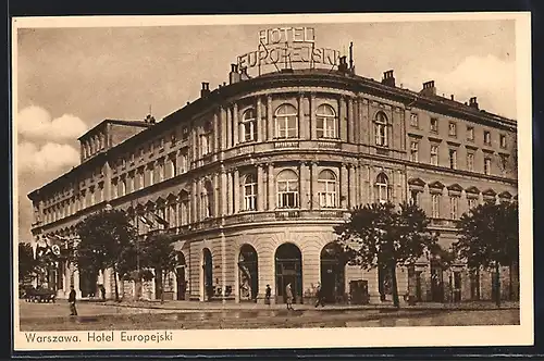 AK Warszawa, Hotel Europejski