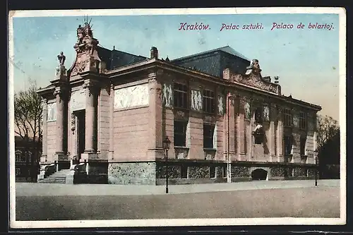 AK Krakau-Krakow, Palac Sztuki