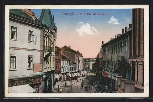 AK Przemysl, Ul. Franciszkánska, Strassenpartie