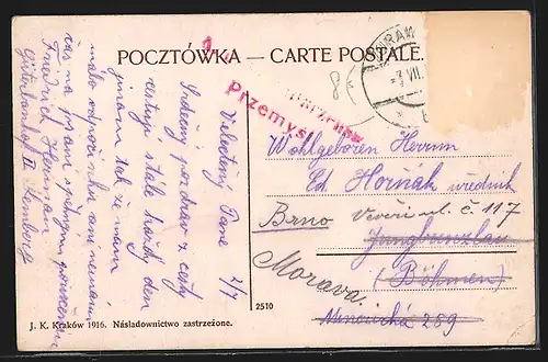 AK Przemysl, Ul. Franciszkánska, Strassenpartie