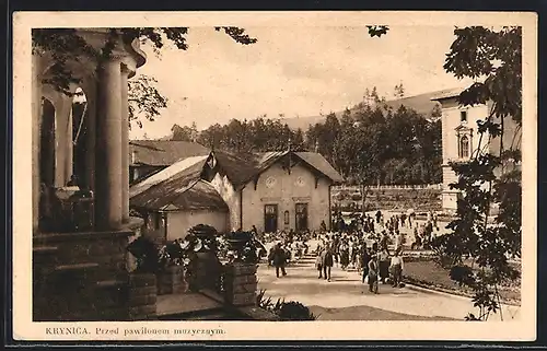 AK Krynica, Przed pawilonem muzycznym